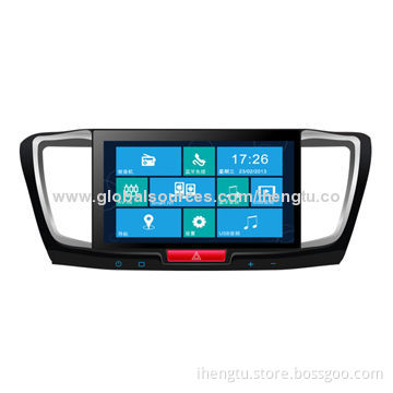 Car navigator, 8-inches HD screen with Bluetooth/TV/GPS, smart link with phone apps, dually control